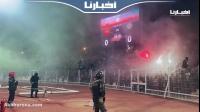 الجماهير الوجدية تشعل مدرجات ملعب بركان وتطالب برحيل المكتب المسير