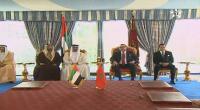 مراسيم توقيع 21 إتفاقيات عمل بين المغرب وأبوظبي‏
