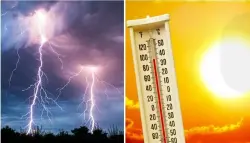 تحذير.. موجة حر وزخات رعدية مصحوبة بتساقط البرد بدءا من اليوم بعدد من مناطق المملكة