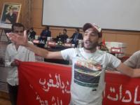 بالصور:هكذا حاصر المعطلون الوزير "الخلفي" وهذا رد الناطق الرسمي باسم الحكومة