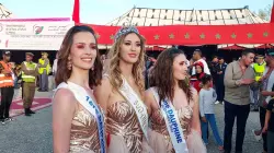 صراع الأناقة والجمال بين ملكتي جمال المغرب وفرنسا يُشعل أجواء مهرجان قلعة مكونة للورد العطري