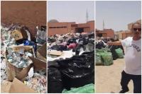 خطير جدا: عشرات الأكياس تحوي "نفايات طبية" تثير غضب فعاليات بمدينة العيون (فيديو)