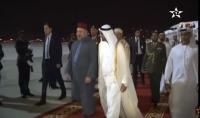 الإستقبال الرسمي على شرف جلالة الملك بأبوظبي