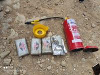 بالصور: كوكايين في قنينة لإطفاء الحريق بشاحنة قادمة من إفريقيا