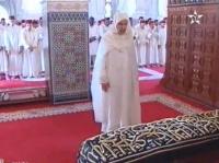 تشييع جنازة الأميرة للا أمينة
