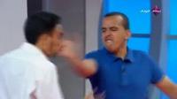 مغربي يصفع صديقه في برنامج المسامح كريم