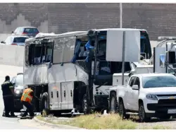 مصرع شخص وإصابة 32 آخرين في حادث تصادم مروع بلوس أنجليس