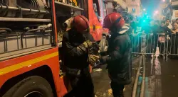 إصابة عنصر من الوقاية المدنية خلال تدخل بطولي لإخماد حريق بقيسارية كراج علال