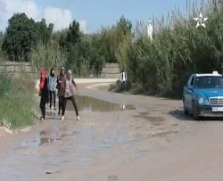 مشاكل البنية التحتية ووضعية الطرق السيئة