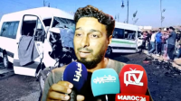 تهور سائقي نقل العمال..مواطن يوجه رسالة قوية بعد حادث دهس سيدة وحفيديها في طنجة