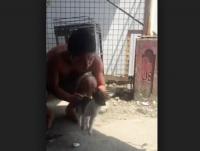 بالفيديو: كلب يعود للحياة بفضل إصرار رجل