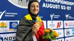 المغربية سارة الشعري تتوج مجددًا بلقب العالم في التايكواندو… ولكن تحت العلم البلجيكي
