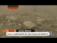 فديو زلزال اسبانيا المدمر 11- 05 - 2011