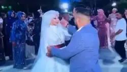 أطفال يحوّلون زفافًا إلى فوضى ويتسبّبون في احتراق فستان العروس