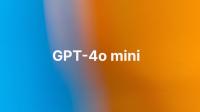 أصغر حجمًا وأقل تكلفة.. "أوبن إيه آي" تطلق GPT-4o Mini
