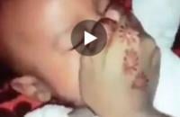 فيديو مروع...سيدة تعذب طفلا صغيرا أمام الكاميرا ودعوات لتحديد هويتها