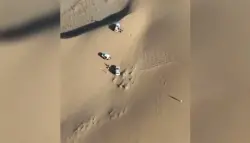 نجاة عائلة سعودية علقت في الصحراء أكثر من 24 ساعة