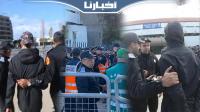 إجزاءات أمنية مشددة قبل مباراة الرجاء والجيش واعتقالات بسبب التذاكر المزورة