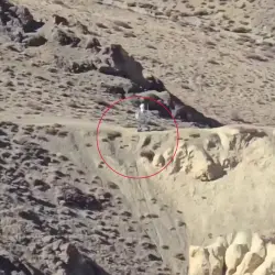 فيديو غامض لجسم يشبه الروبوت البشري على الحدود الهندية الصينية يشعل ضجة على الانترنت"