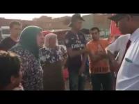 بائعة متجولة بمدينة سيدي سليمان تنفجر في وجه قائد بطريقة هستيرية
