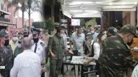 الزيار بدا: السلطات تشن حملات على المقاهي والمحلات التجارية وتقوم بزجر مخالفي الاجراءات الاحترازية
