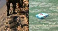 البحر يلفظ رزما من المخدرات أمام قصر الملك السعودي بطنجة