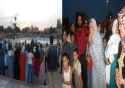 اليوسفية : صرخة زوجة أحد عمال النظافة المعتصمين تستذرف دموع المواطنين