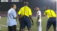 شجار الطاقم التحكيمي لمباراة المغرب التطواني و مازيمبي