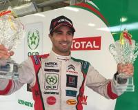 البطل المغربي مهدي بناني ينتزع أول فوز هذا الموسم في بطولة العالم لسباق السيارات (WTCC)