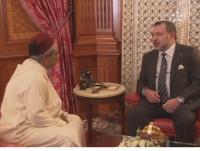 الملك يستقبل والد الطيار بحتي‏
