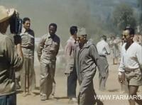 فيديو نادر يجمع الملك الراحل الحسن الثاني بـ"الشُّورْتْ" وبن بركة واوفقير خلال تدشين مشروع طرقي