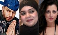أمال صقر تُلمح لسبب طلاق مسلم من زوجته الأولى (صورة)