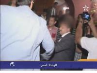 لحظة توقيف المعتقل الإرهابي الذي احرق بيت أسرته و هدد بقتل الجميع