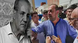 ناصر الزفزافي يصل الحسيمة ويتلقى واجب العزاء في وفاة والده