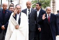 منصف المرزوقي من طرابلس يدعو الى احياء \"مشروع المغرب العربي\" 