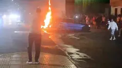 برشيد.. "شعالة" عاشوراء تخرج عن السيطرة وتتحول إلى أعمال شـغب وسط الشارع العام