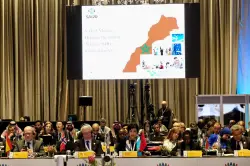خريطة المغرب كاملة تبرز بقوة في قلب جنوب إفريقيا(صور)