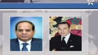السيسي و بوتفليقة يهنئان الملك و المغاربة بعيد الفطر
