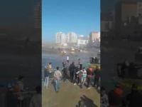 فيديو جديد للميني تسونامي الذي ضرب سلا