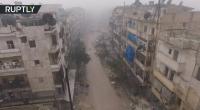 مشاهد صادمة للدمار والخراب الذي أصاب أحياء حلب السورية!!