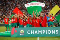 ثلاثة لاعبين مغاربة ضمن التشكيلة المثالية لبطولة "الكان" لأقل من 23 سنة