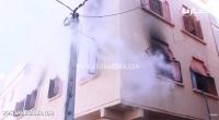 النيران تلتهم منزلا بأكمله بسطات و السبب "بريكة" !!