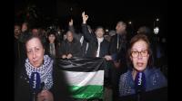 من قلب الدارالبيضاء وأمام القنصلية الأمريكية..فلسطينيات في تصريح قوي عن صفقة القرن