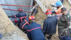 الوقاية المدنية تنتشل عاملًا إثر انهيار تربة في موقع بناء بمدينة طنجة