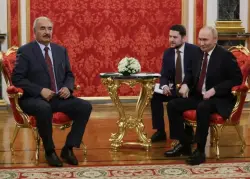 بوتين يستقبل خليفة حفتر في الكرملين