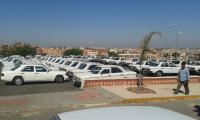 مهنيو سيارات الأجرة  يدخلون في اعتصام مفتوح  أمام ولاية جهة تادلة أزيلال