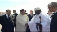 الرئيس الغامبي يحل بالمغرب