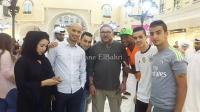 ألبوم صور الملك محمد السادس والأمير مولاي رشيد مع مغاربة قطر 