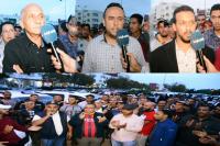 بالفيديو : مهنيو " الطاكسيات " بتمارة يضربون مجددا و يهددون بمسيرة حاشدة نحو القصر الملكي