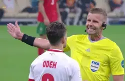 حقيقة اعتذار الحكم السويدي للجماهير الأردنية